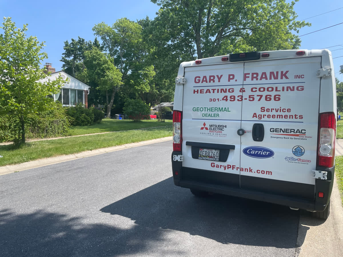 Gary P. Frank service van